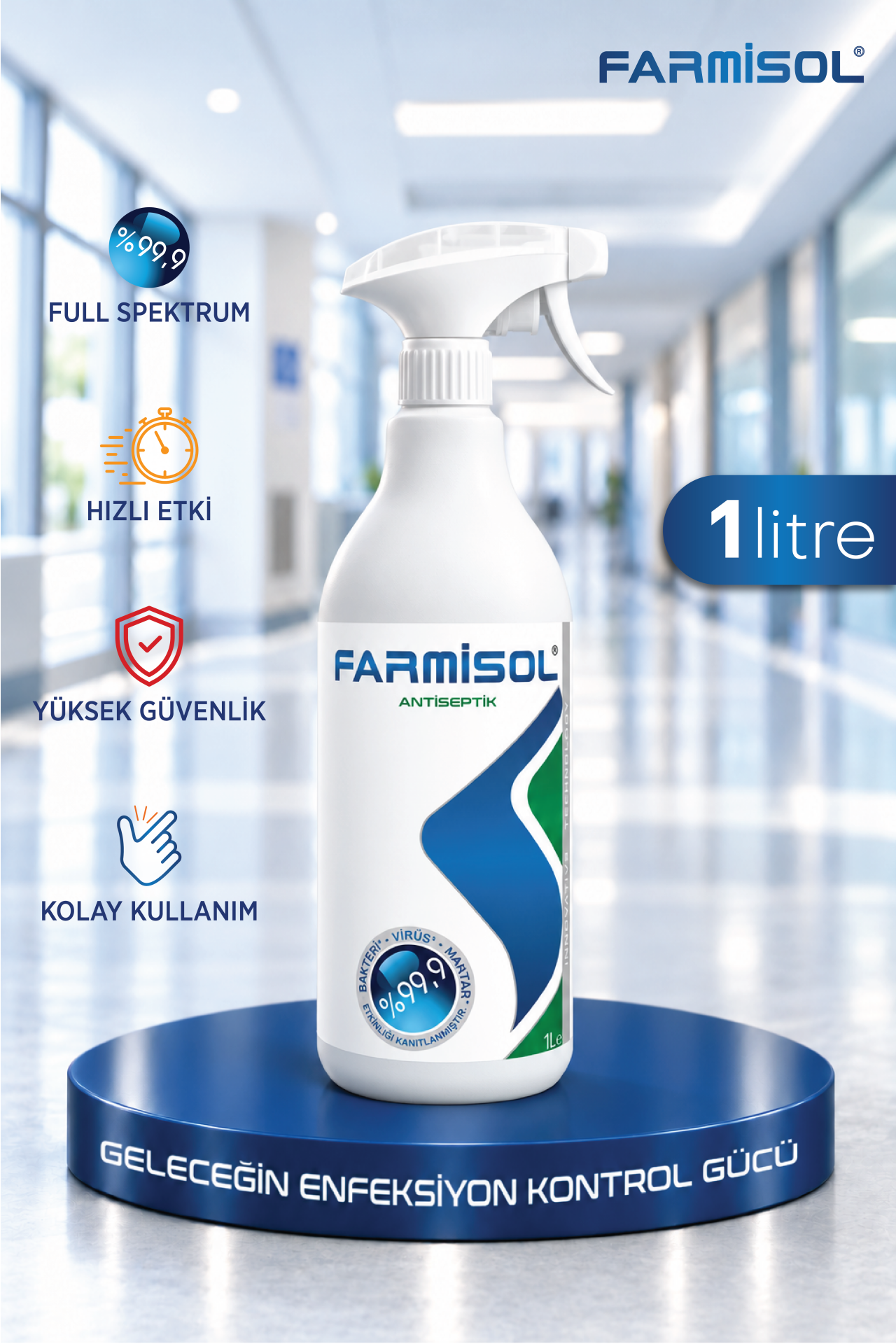Farmisol Antiseptik 1 Litre