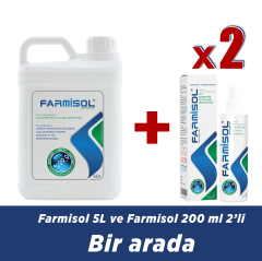 Farmisol Antiseptik 5L + 200 ml 2'li