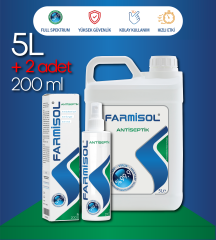 Farmisol Antiseptik 5L + 200 ml 2'li