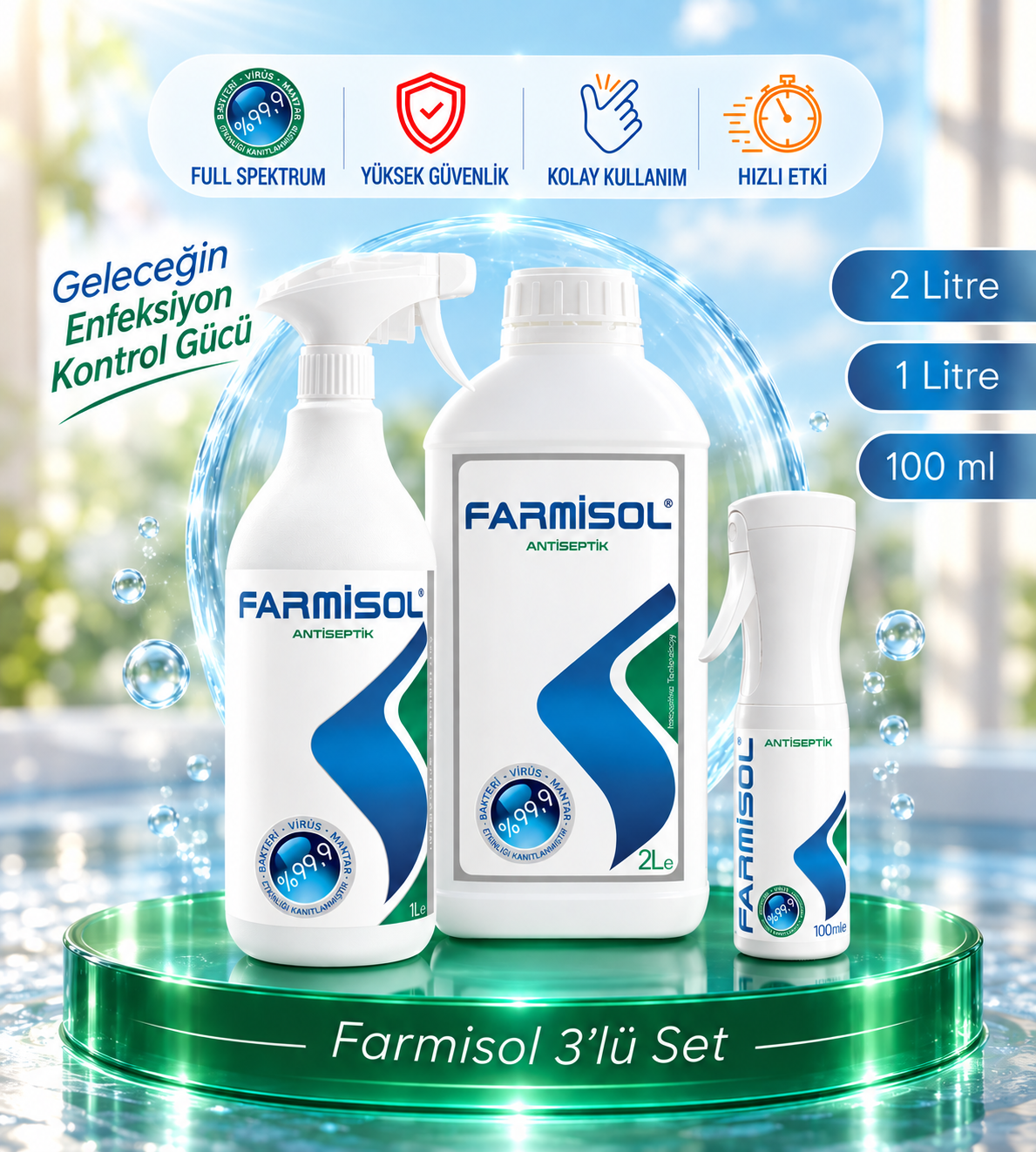 Farmisol 3'lü Set